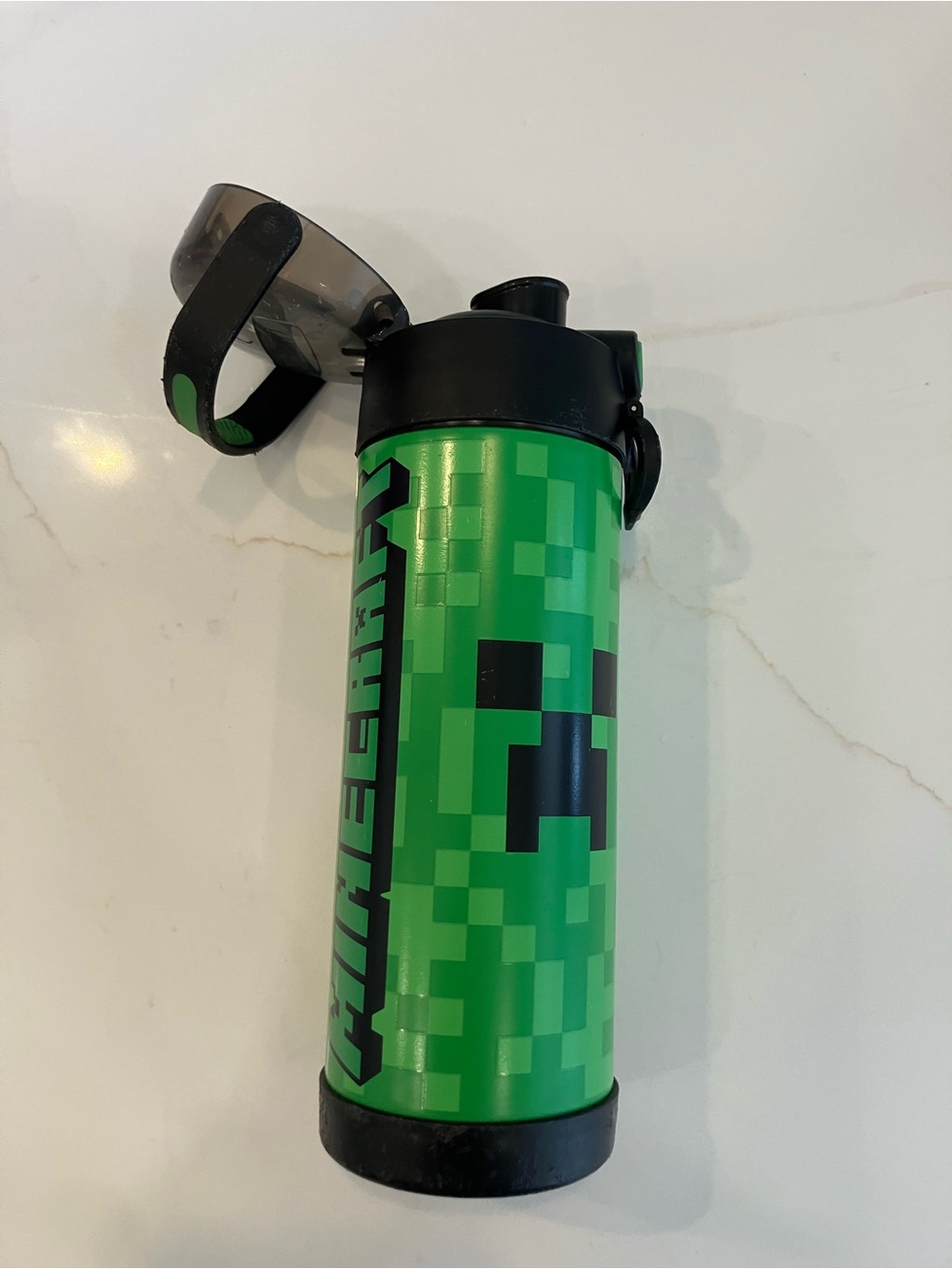 $6 or FREE w/purchase Thermos Minecraft Kids Water Bottle with Flip Lid